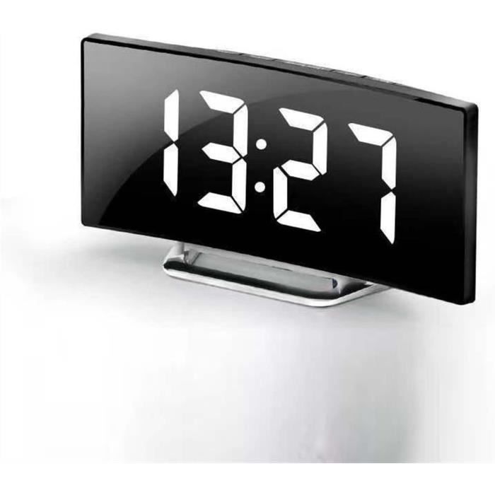 Horloge de table, avec anneau lumineux LED