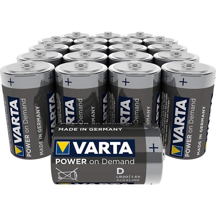 VARTA Accu power - 4 piles alcalines rechargeables - AAA LR03 Pas