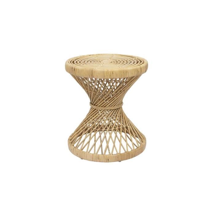 table d'appoint giali - rotin - naturel