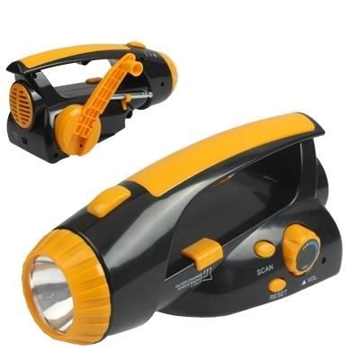 Lampe Torche Dynamo Handy Trends – Manivelle, Sans Pile, LED #00419