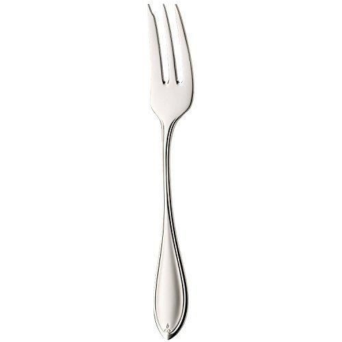 Fourchette à Gâteau WMF Virginia Cromargan Protect - Acier Inoxydable Anti-rayures - Longueur 15,7 Cm - Design Peter Bäurle