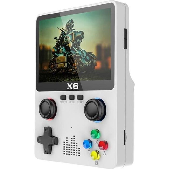 Console de jeu portable X6 console de jeu rétro intégrée 32 Go-64 Go plus de 10 000 jeux classiques écran OCA IPS de 35 po Type1