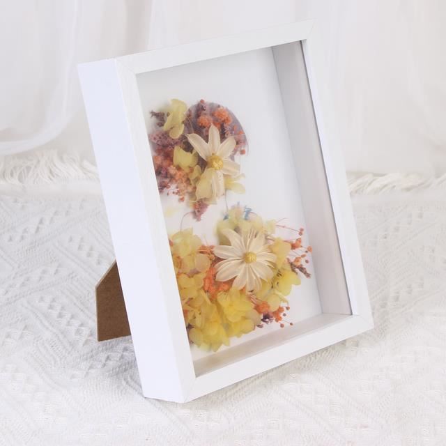 Cadre Photo,Cadre Photo En Bois 3D,3cm De Profondeur,pour Affichage