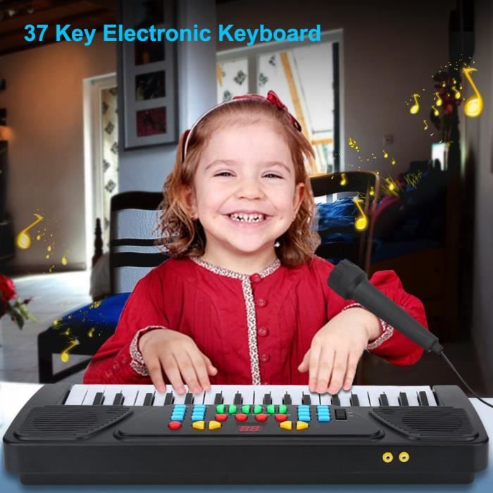 1 Pc Piano Musique Jouet Multifonctionnel Dessin Anime Clavier D Orgue Electronique Educatif Pour Bebe Enfants Hb022 Rur Cdiscount Instruments De Musique
