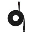 CROSSCALL Câble USB - Micro-USB de type B (M) 2.01.2 m plat -  0,09 kg - Noir et rouge-1