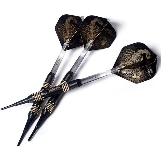 Fléchettes CUESOUL Dragon - Pointe Souple 16g - Avec Étui De Luxe - 8 Modèles Au Choix