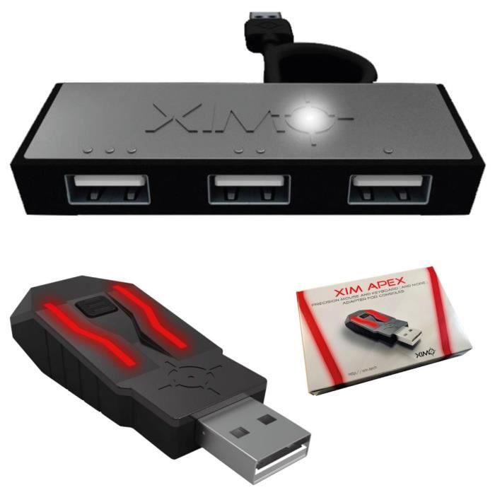 XIM TECHNOLOGIES Xim Apex Adaptateur pour clavier et souris pour consoles  PS4 et Xbox One - Cdiscount