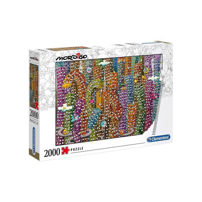 Puzzle Adulte Pays : Mordillo Les Constructions - 2000 Pieces ...