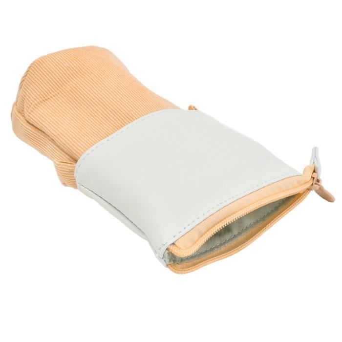 Grand étui à Crayons Avec 3 Compartiments, Trousse à Crayons En Toile Durable Avec Fermeture éclair Pour étudiants, , Filles Et Garçons - élégant Sac à Crayons De Bureau | Découvrez Les Offres