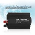 Convertisseur 12V à 220V/600W Sinusoïdale Convertisseur Sinusoïdale Correction-2