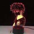 AWY11926-Anime Hunter X 3D Lampe Killua Zoldyck Figure Veilleuse Changement De Couleur Usb Batterie Enfant Led Night Light Cadeau-2