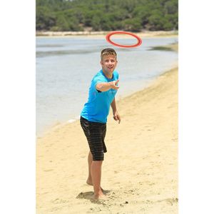 Frisbee Lumineux LED 49 Lumières - Disque Volant Nuit - Bleu - Neuf