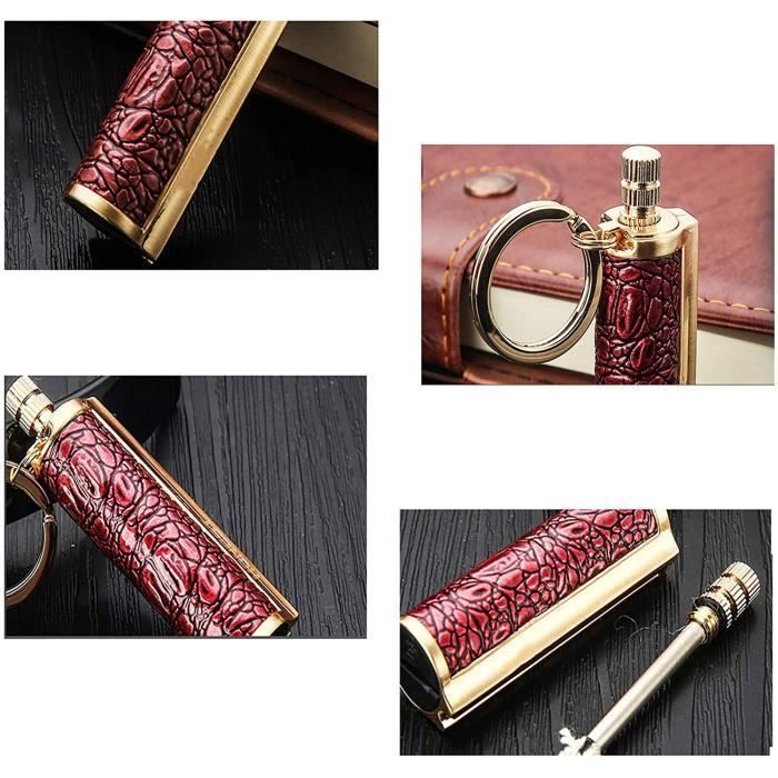 Briquet de survie. Ce briquet fonctionne même mouiller et supporte le