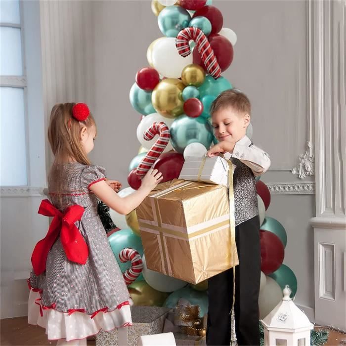 Décorez votre bureau, jardin d'enfant, salon par un arche de ballons en  père Noël ou un sapin en ballons à 139dt au lieu de 180dt - BabyDeal
