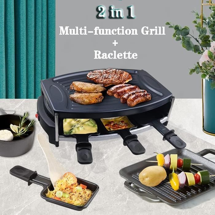 ② raclette-grill 2 in 1 (12 personnes) - NEUF — Tables de cuisson — 2ememain