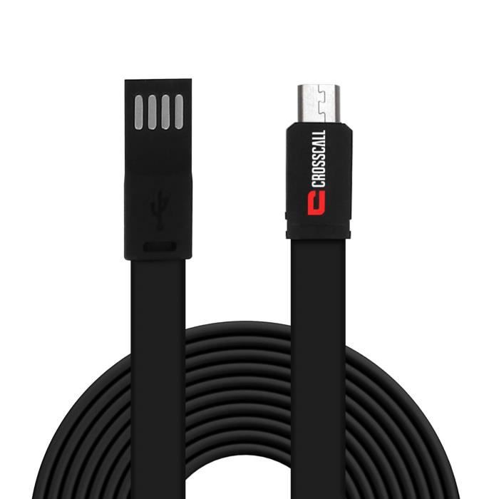 Borofone Highway - Câble De Connexion USB Vers Lightning 1,2 M  Noir Gris 9587