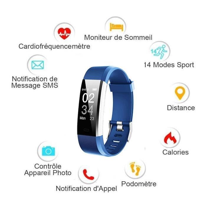 Avis / test - Montre Connectée Femme Bracelet Bijou Intelligent - Tracker - Pression Sanguine - Cardiofréquencemètre - Podomètre - Oxygè - CHRONUS - Prix