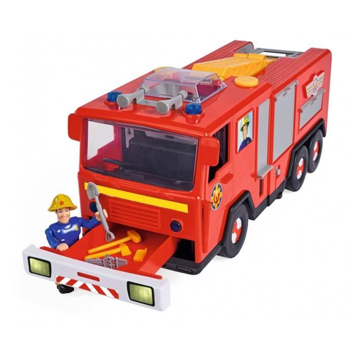 Sam le pompier camion de pompiers venus 2.0 avec son et lumière Simba Toys