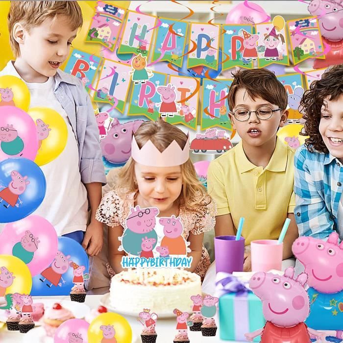 Déco anniversaire Peppa Pig .. - Le blog de nounoucoindespetits