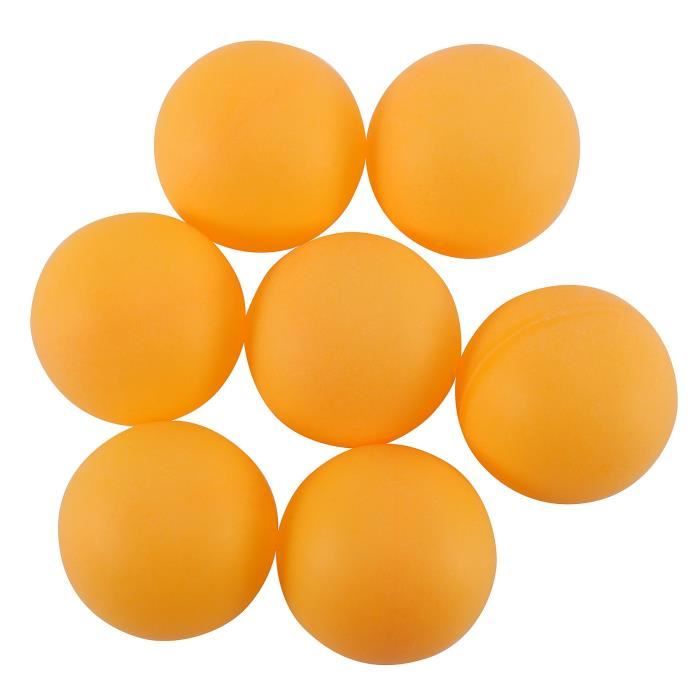 Balles De Ping-Pong 3 Étoiles PRO SPIN - Lot 40+ ABS Orange - Haute Performance Intérieur/Extérieur