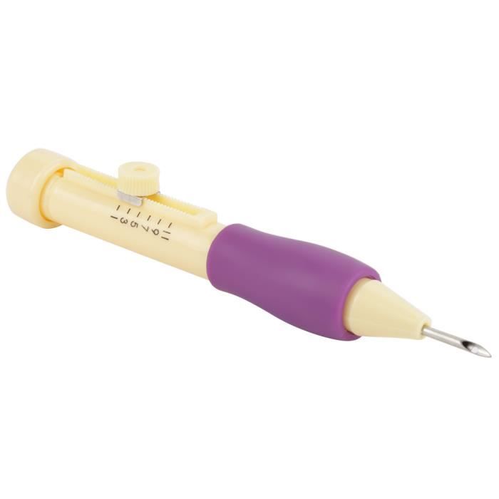 Kit 8 Aiguilles Punch Needle - Pour Broderie à Main - Tailles 9# à 20# - Débutants Et Pros