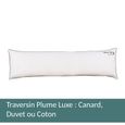 Traversin Soft Plumes 140x40 by Sampur | Plumes et Duvet de Canard - Confort & Soutien Ergonomique - Maintien Optimal de la Nuque-3