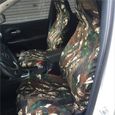 Housses de siège avant de voiture, Camouflage de chasse, tapis de protection en Polyester, de coussin  2 seats-3