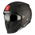 Casque moto cross simple ecran transformable avec mentonniere amovible MT Helmets Streetfighter Sv (Ece 22.06)-3