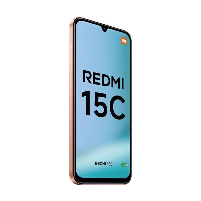 Redmi 15C 256 Go Noir - Smartphone 4G - 4 Go RAM - Batterie 6000 MAh - NEUF