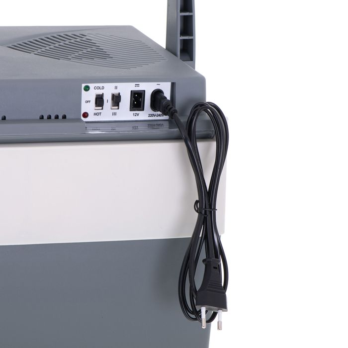 Glacière Adler 28 Litres - Chauffante Et Réfrigérante, 12V/220V, Classe E