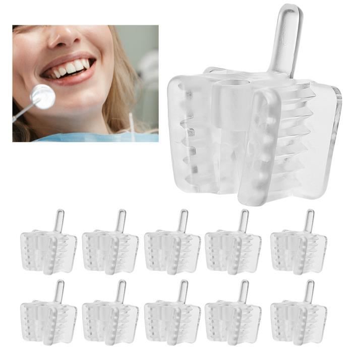Écarteur de bouche 10pcs Support de Bouche Dentaire en Silicone