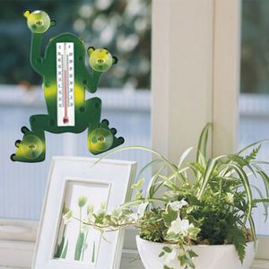 Thermomètre à Ventouse Pour Fenêtre - Affichage Analogique, Facile à Lire - Pour Intérieur Et Extérieur