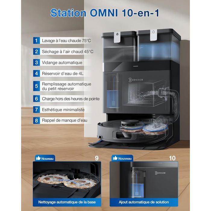 Test, Avis ECOVACS DEEBOT T30 Omni : L’aspirateur Robot Qui Veut Tout Faire
