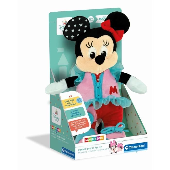 Disney Doudou Red Dress Minnie - 50 cm : : Jeux et Jouets