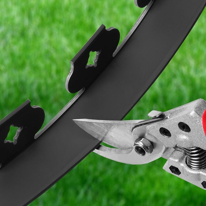 Piquets De Rechange Pour Bordure De Jardin FlexiBorder - Lot De 5 Piquets Noirs + 2 Connecteurs