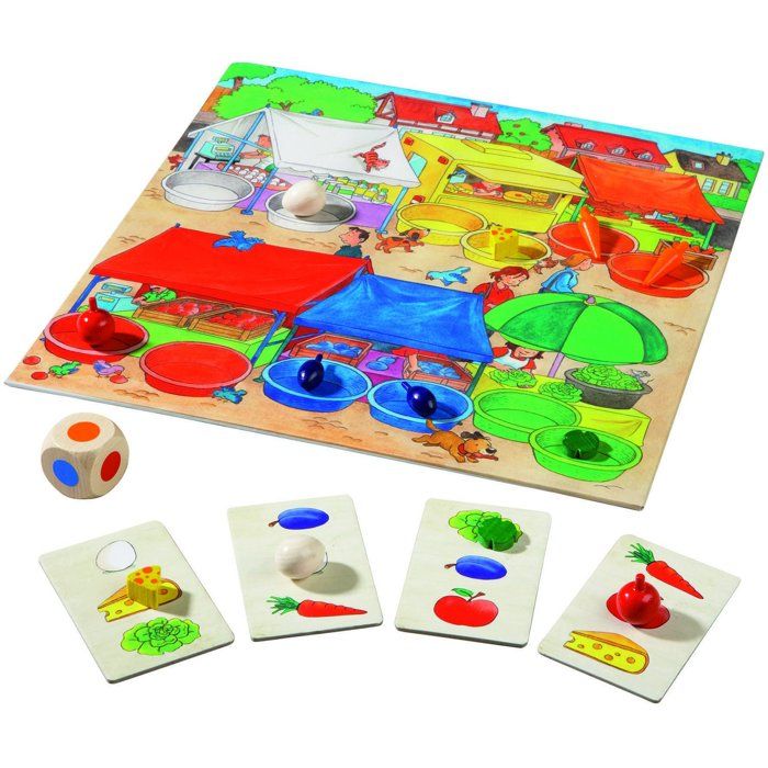 Dinette 2 En 1 – Jeu De Société Verger + Coupe Fruits & Légumes En Bois – Montessori – Dès 2 Ans – Subtail