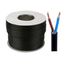 Blanc 3182y 2/ Core 0.75/ mm 6/ Amp PVC souple c/âble d/écoup/é /à longueur du c/âble Flex