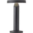 Lampe de table d'extérieur - BRILLIANT - MAGUA - LED et solaire - Métal et plastique - 5 W - Noir-0