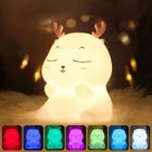 HAUTSTORE Veilleuse Bébé Enfant,7 Couleurs LED Veilleuse Filles,pour Enfants Adulte Chambre Décoration Cadeau Nouveau-né