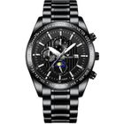 Montre Homme FESTIVUS B036 - Quartz - Etanche 3 ATM - Acier Inoxydable - Noir