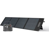 BALDERIA Power Set PS300-200: générateur solaire, station d’alimentation portable 231Wh + panneau solaire 200W
