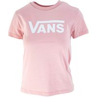 T-shirt Vans Drop V SS Crew-b, Rose, Femme
