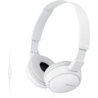 Sony MDR-ZX110AP Casque avec micro pleine taille filaire jack 3,5mm blanc