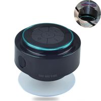 TD® Haut parleur enceinte ventouse son Bluetooth téléphone portable ordinateur mini salle de bain portable étanche pratique