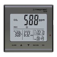 TROTEC BZ30 Thermo-hygromètre enregistreur de CO2