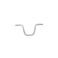 Guidon Nu Chromé Pour Piaggio Ciao P, PX, PXV, SC - Diamètre De Tige 21 Mm, Avec Vis Et Cône De Fixation - Fabriqué En Italie