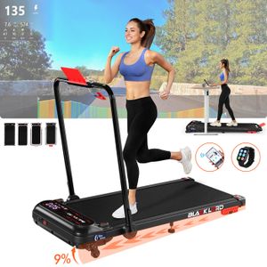 Tapis De Course Pliable Et Inclinable UMAY - Walking Pad 6 En 1, Inclinaison 15%, Charge 136 Kg, Moteur Silencieux