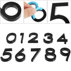 Sticker de boite aux lettres avec numéro de rue / nom(s) et prénom(s) -  Gamme 3M Pro - GT-Stickers