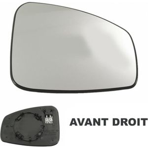 Miroir Glace Verre De Rétroviseur Chauffant Grand Angle Droit Côté Passager  3800957041326 Pour Clio III 05-09 Megane II 02-08 Scenic II 03-09