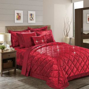Couvre Lit Rouge